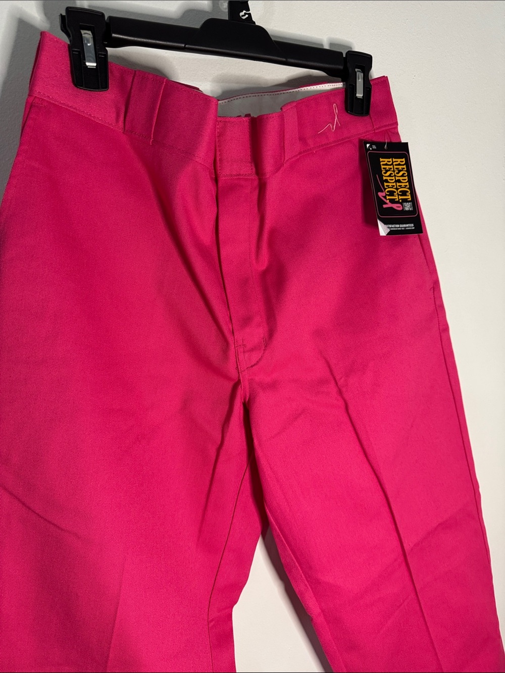 Dickies Men’s 34x30 874 Work Pants Bright/Hot Pink Breast Cancer Awareness NWT - Picture 6 of 13